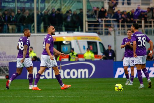 GERMOGLI PH: 19 FEBBRAIO 2023 FIRENZE STADIO ARTEMIO FRANCHI SERIE A FIORENTINA VS EMPOLI NELLA FOTO ESULTANZA GOL FIORENTINA CABRAL QS: “Qual è la vera Fiorentina? Italiano non ha continuità, ma trova Cabral”- immagine 2