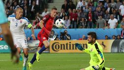 Slovacchia–Inghilterra 0-0, Vardy solo a metà, regge la muraglia slovacca