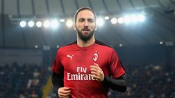 Milan, Higuain torna in gruppo e vede la Juventus