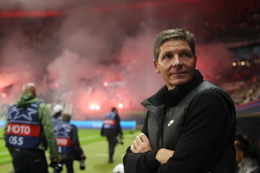 Head coach Oliver Glasner of Eintracht Frankfurt (Photo by Alex Grimm/Getty Images) glasner