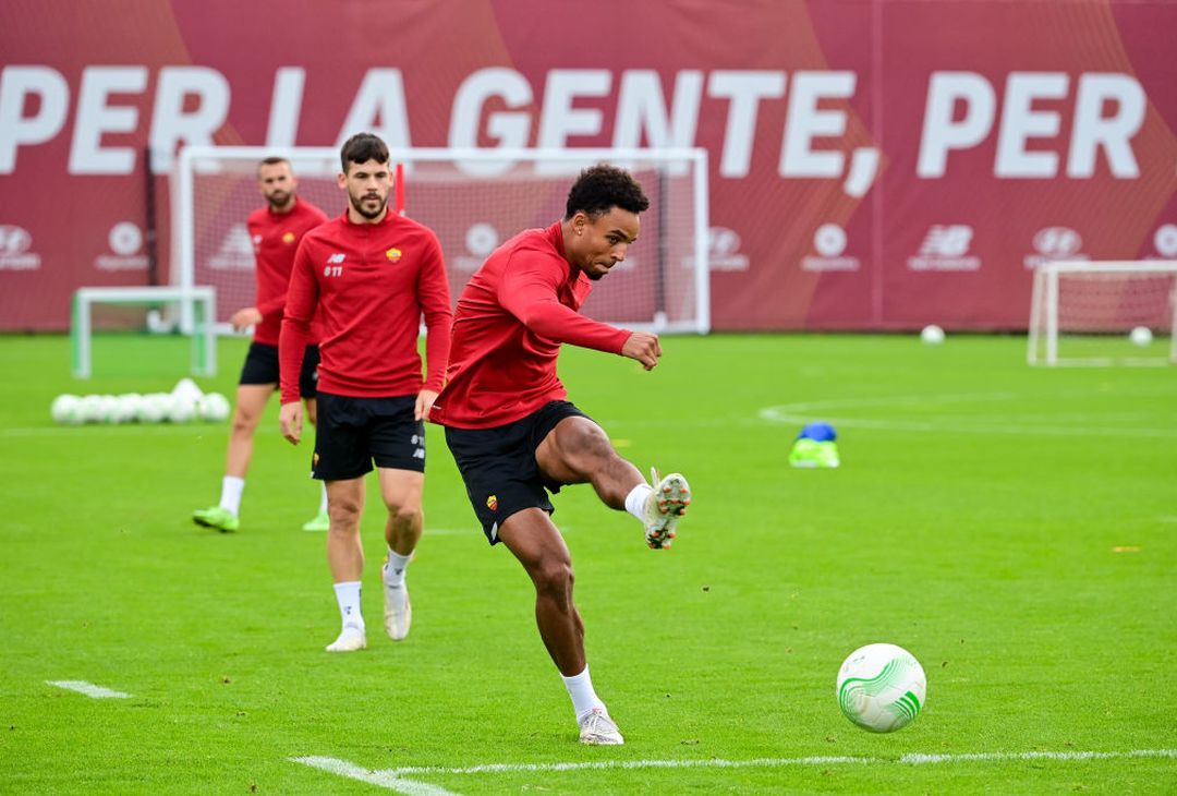 Trigoria: una Roma concentrata in vista dello Zorya – FOTO GALLERY - immagine 36