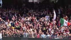 VIDEO Salernitana, 1500 tifosi caricano la squadra all’allenamento a porte aperte