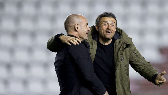 Luis Enrique e Paco Jemez Luis Enrique e Paco Jemez