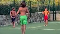 Cassano: assist e gol dei figli, sono due talenti | VIDEO