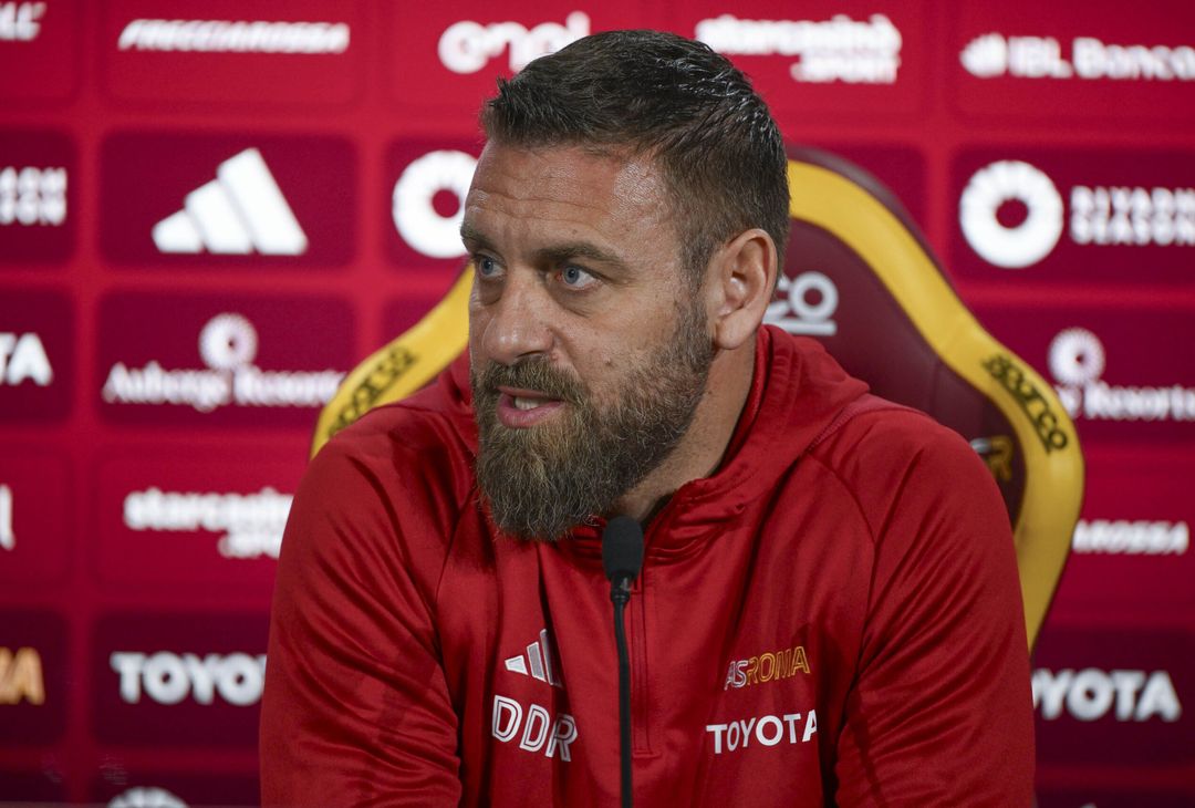 De Rossi in conferenza stampa alla viglia di Roma-Inter – FOTOGALLERY - immagine 7