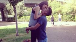 Pellegrini e Veronica, tuffo nel passato: “9 anni da quel bacio sulla panchina”