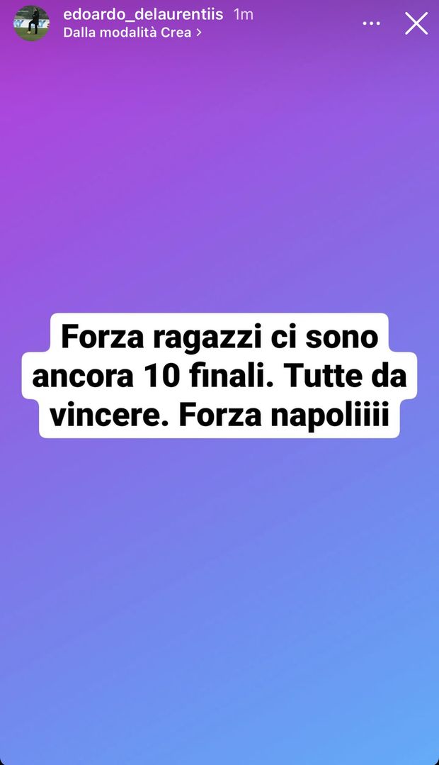 Edo De Laurentiis: “Forza ragazzi, ci sono ancora 10 finali da vincere!”- immagine 3