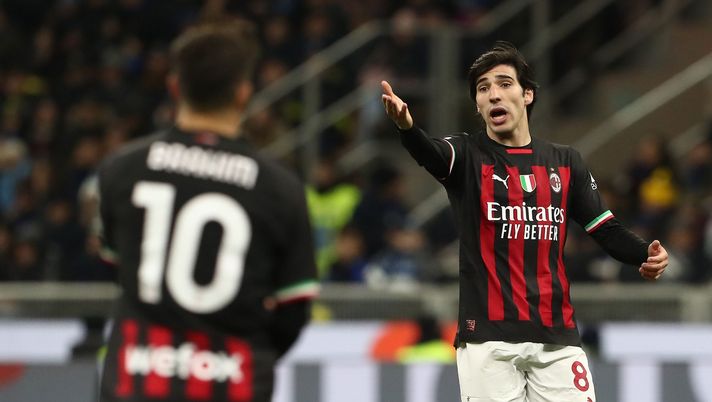 Sandro Tonali, centrocampista del Milan (getty images)