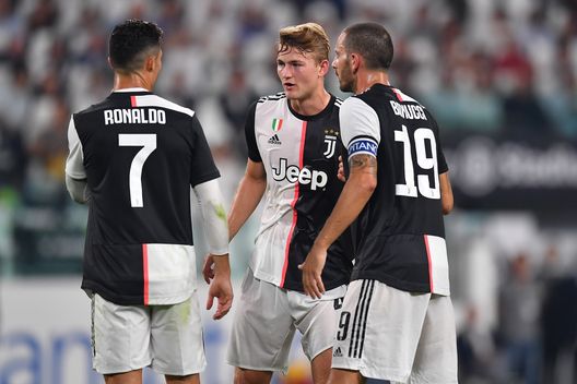 Cristiano Ronaldo, Matthijs de Ligt e Leonardo Bonucci della Juventus (credits: GETTY Images) Cristiano Ronaldo, Matthijs de Ligt e Leonardo Bonucci della Juventus (credits: GETTY Images)