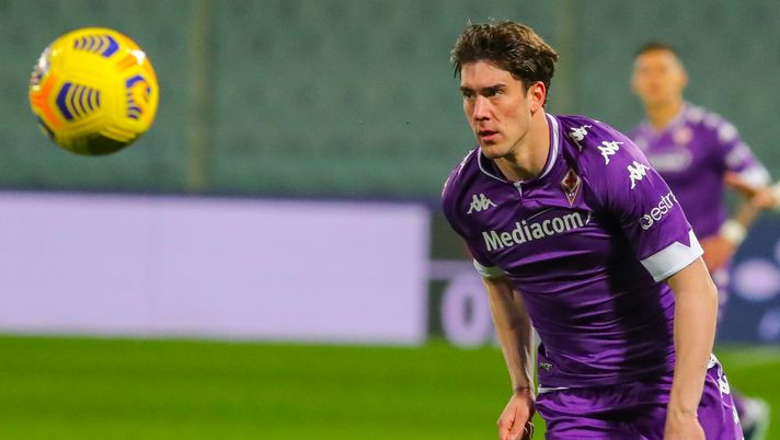 GERMOGLI PH 3 MARZO 2021 FIRENZE STADIO ARTEMIO FRANCHI CAMPIONATO DI SERIE A FIORENTINA VS ROMA NELLA FOTO VLAHOVIC 