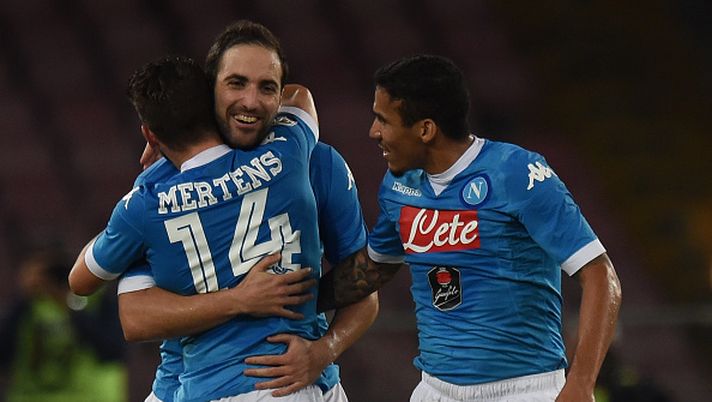 Higuain: “Oggi vittoria importante, ringraziamo i tifosi. Ci toglieremo diverse soddisfazioni”  Higuain: “Oggi vittoria importante, ringraziamo i tifosi. Ci toglieremo diverse soddisfazioni”