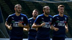 Italia, Chiellini: “Vorrei giocare gli Europei, tornare qui mi riempe di gioia. I nostri giovani…”