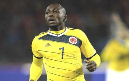 Pablo Armero con la maglia della Colombia (fonte foto: www.nuevoestadio.com) Pablo Armero con la maglia della Colombia (fonte foto: www.nuevoestadio.com)