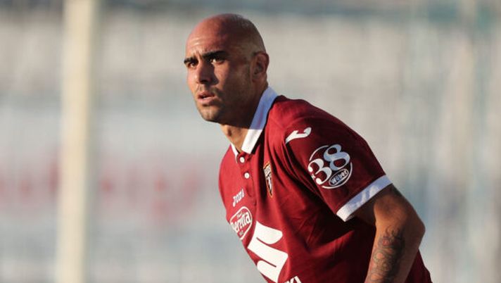 FERRARA, ITALY - JULY 26: Simone Zaza of Torino FC looks on during the Serie A match between SPAL and Torino FC at Stadio Paolo Mazza on July 26, 2020 in Ferrara, Italy. (Photo by Gabriele Maltinti/Getty Images) Torino fermato sullo 0-0 in amichevole: dal modulo e Ola Aina a Zaza, tutti i segnali - immagine 1