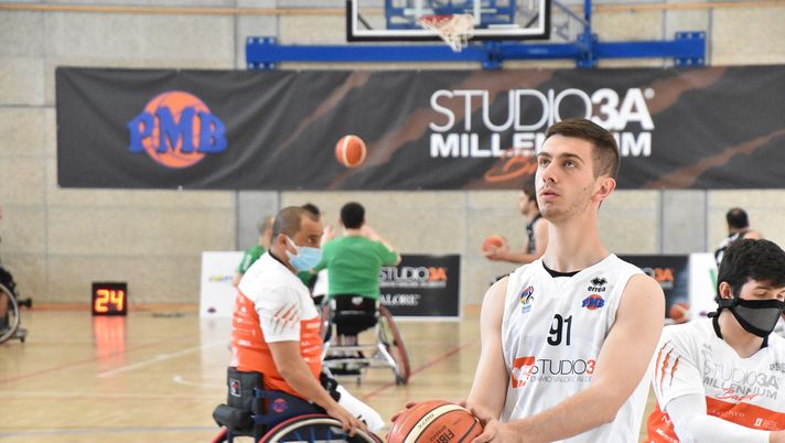 Basket in carrozzina, importante rappresentanza del Millenium ai prossimi Europei 