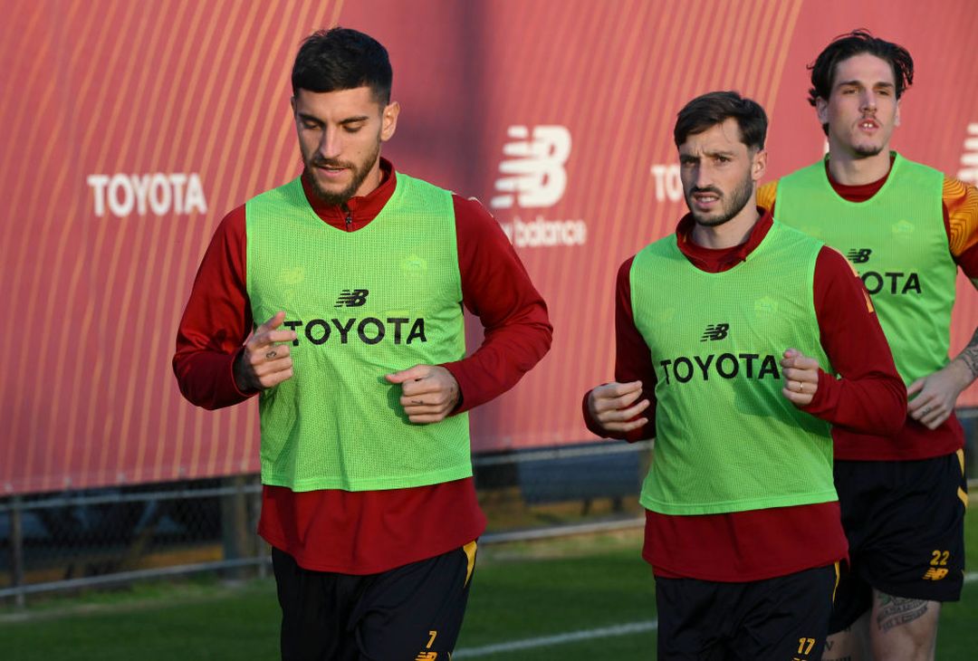 Trigoria, primo allenamento con la Roma per Solbakken – FOTO GALLERY - immagine 13