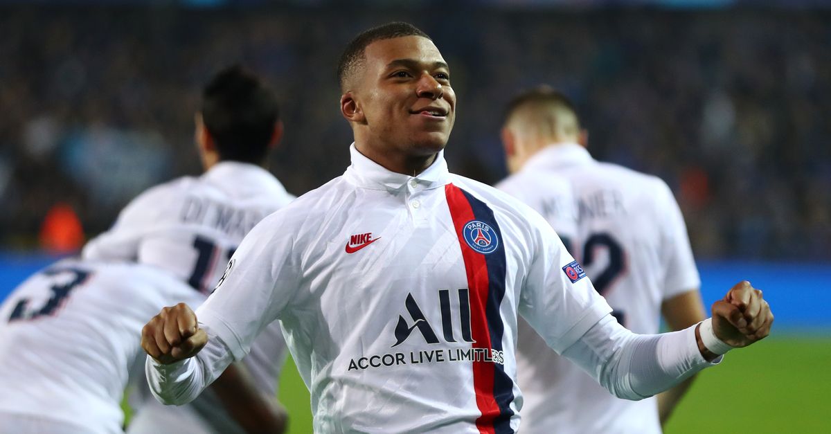Psg, infortunio Mbappé serio, dubbia la presenza con l’Atalanta