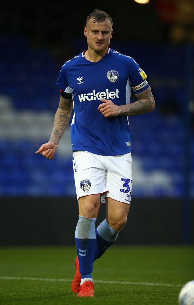 David Wheater con la maglia dell'Oldham Athletic (Photo by Pete Norton/Getty Images) David Wheater con la maglia dell'Oldham Athletic (Photo by Pete Norton/Getty Images)