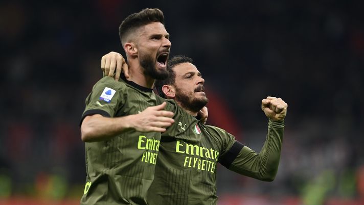 Giroud Florenzi AC Milan