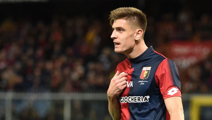 Krzysztof Piatek, qui con la maglia del Genoa (credits: GETTY Images) 