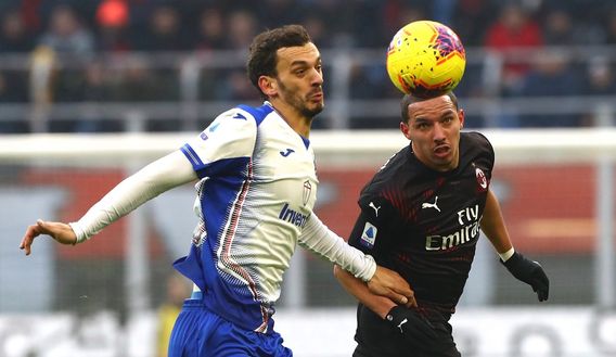 Ismaël Bennacer durante Milan-Sampdoria (credits: GETTY Images) Ismaël Bennacer durante Milan-Sampdoria (credits: GETTY Images)