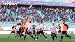 Palermo, da Vaccaro a Floriano: l’esultanza social dei rosanero per la promozione in Serie C