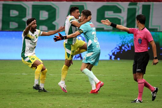 Dopo la rissa: la gioia finale degli argentini (Photo by Buda Mendes/Getty Images) Dopo la rissa: la gioia finale degli argentini (Photo by Buda Mendes/Getty Images)