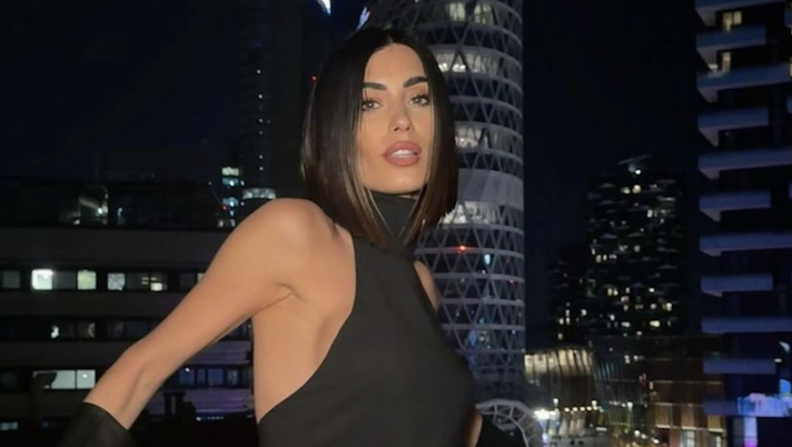 Federica Nargi, abito nero sexy e forme da capogiro: lady Matri lascia senza fiato - immagine 1