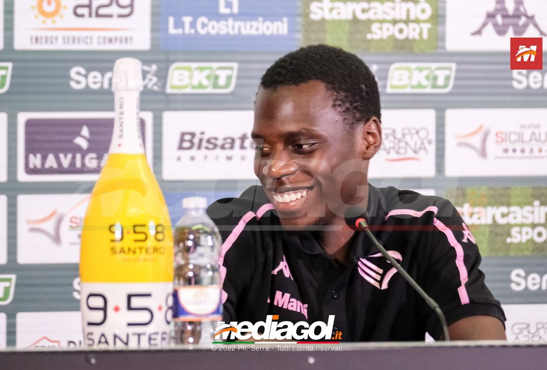 FOTO PALERMO, Claudio Gomes presentato in conferenza stampa (Gallery) - immagine 17