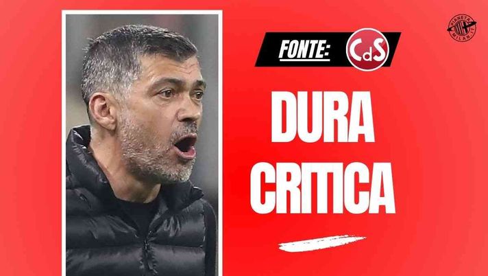 Sergio Conceicao (allenatore Milan), qui durante Milan-Fiorentina 2-2 | Serie A 2024-25 news (Getty Images) Milan, Ordine: 'Con Conceicao nessun beneficio. Due dettagli a sfavore. Fonseca ...'