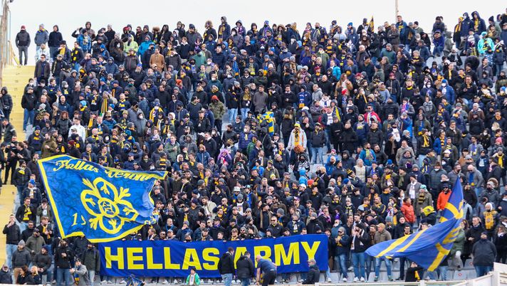 GERMOGLI PH: 6 MARZO 2022 FIRENZE STADIO ARTEMIO FRANCHI SERIE A FIORENTINA VS HELLAS VERONA NELLA FOTO TIFOSI VERONA 