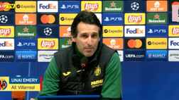 VIDEO Juventus-Villareal, Emery: “Bianconeri favoriti per vincere la Champions”