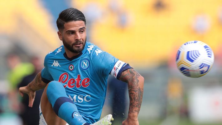 PARMA, ITALY - SEPTEMBER 20:  Lorenzo Insigne of SSC Napoli in action during the Serie A match between Parma Calcio and SSC Napoli at Stadio Ennio Tardini on September 20, 2020 in Parma, Italy.  (Photo by Emilio Andreoli/Getty Images) 