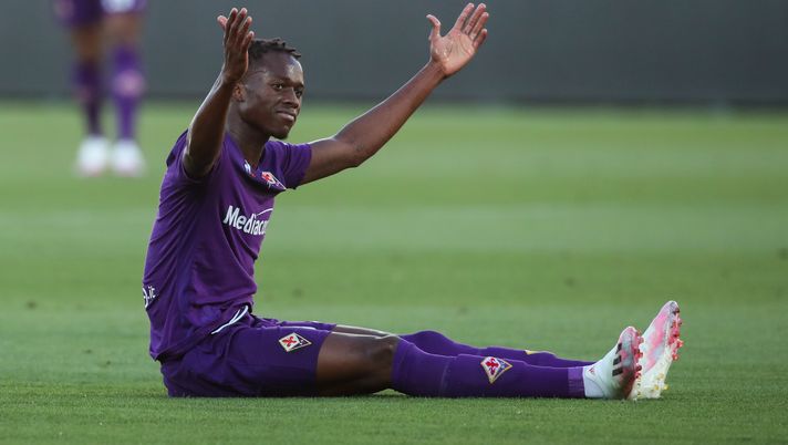 GERMOGLI PH: 12 LUGLIO 2020 FIRENZE STADIO ARTEMIO FRANCHI SERIE A FIORENTINA VS VERONA NELLA FOTO KOUAME 