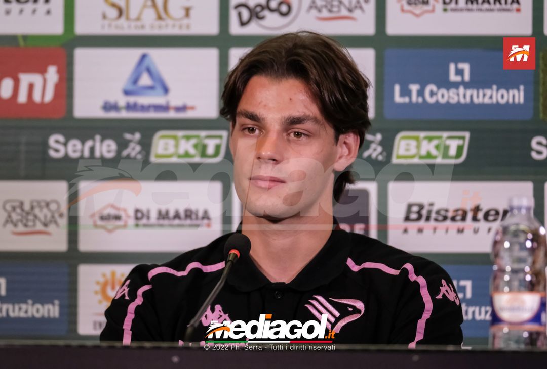 FOTO PALERMO, La conferenza stampa di presentazione di Edoardo Pierozzi (Gallery) - immagine 14