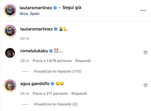 Inter, Lautaro si allena in vacanza a Ibiza. E arriva il commento di Lukaku- immagine 2