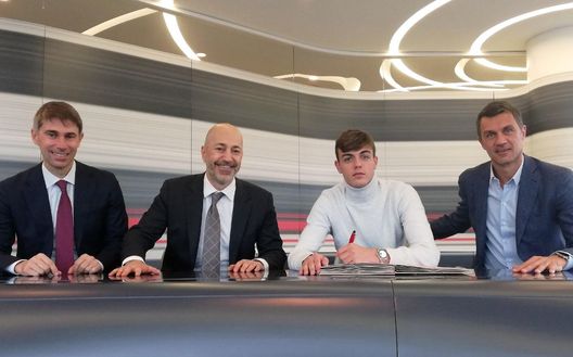 Daniel Maldini-Milan fino al 2024 Daniel Maldini-Milan fino al 2024