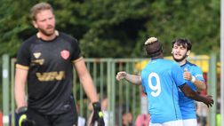 VIDEO Ritiro Dimaro, il boato dei tifosi per Osimhen