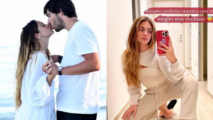 Lady Tonali prudente: “Meglio non rischiare, abbiamo preferito festeggiare a casa” 