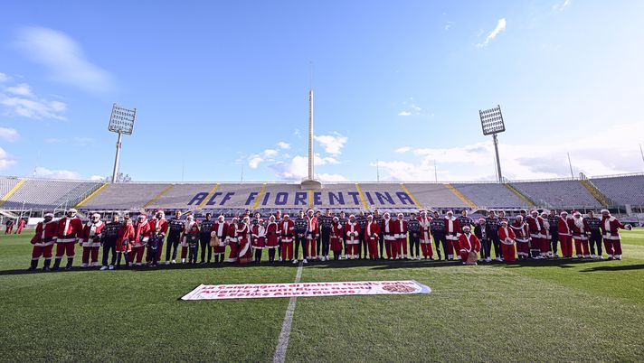 La Compagnia dei Babbi Natale al Franchi: premiata la Fiorentina - immagine 1