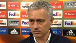 Mourinho: “Non siamo felici, faremo il nostro lavoro. Se vinciamo la finale di EL…”