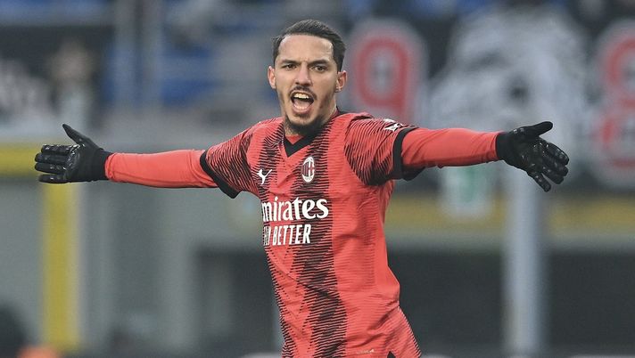 Ismaël Bennacer AC Milan Milan-Monza 3-0 Serie A 2023-2024