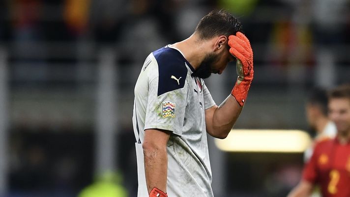 Gianluigi Donnarumma Italia-Spagna 1-2 Nations League