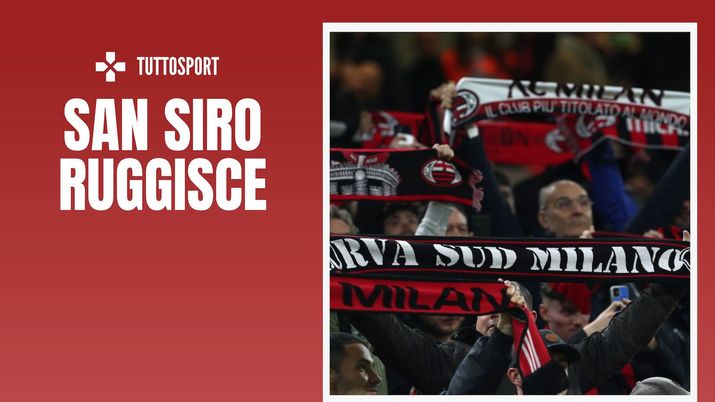 Milan-Roma San Siro pieno