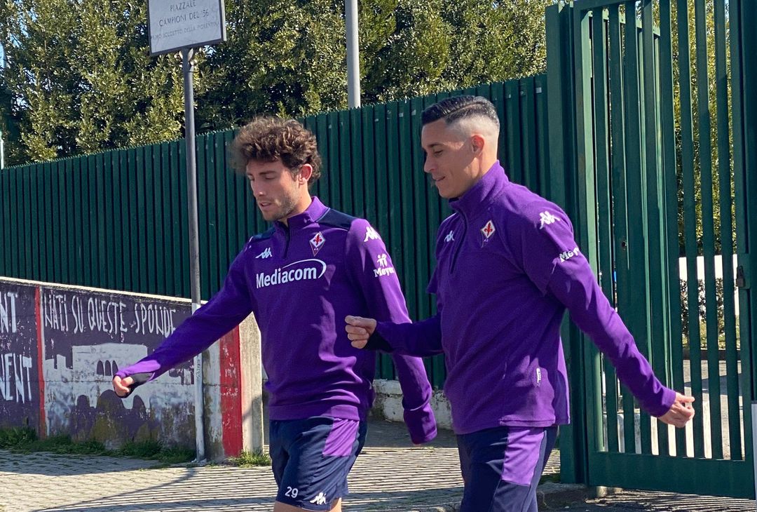 FOTO VN – Allenamento al Franchi per la squadra. Cabral unico assente - immagine 6