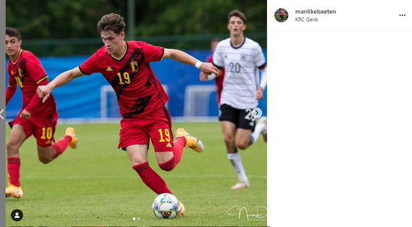  Thibo Baeten (foto tratta da Instagram) 
