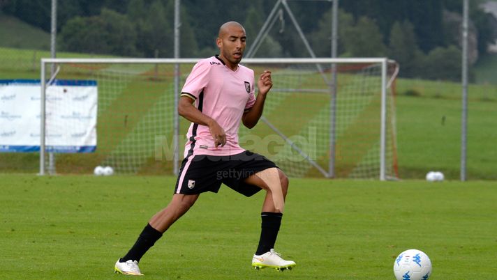 BAD KLEINKIRCHHEIM, AUSTRIA - JULY 22:  Haitam  Aleesami of US Citta di Palermo in action  during the Pre-Season Friendly match bewteen US Citta di Palermo and ND Ilirija at Sport Arena on July 22, 2017 in Bad Kleinkirchheim, Austria.  (Photo by Dino Panato/Getty Images) 