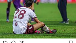 Fiorentina-Torino, i granata sui social: Ricci “Adesso testa al Campionato”