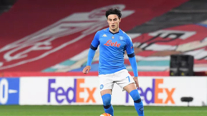 Eljif Elmas (Photo by SSC NAPOLI via Getty Images)