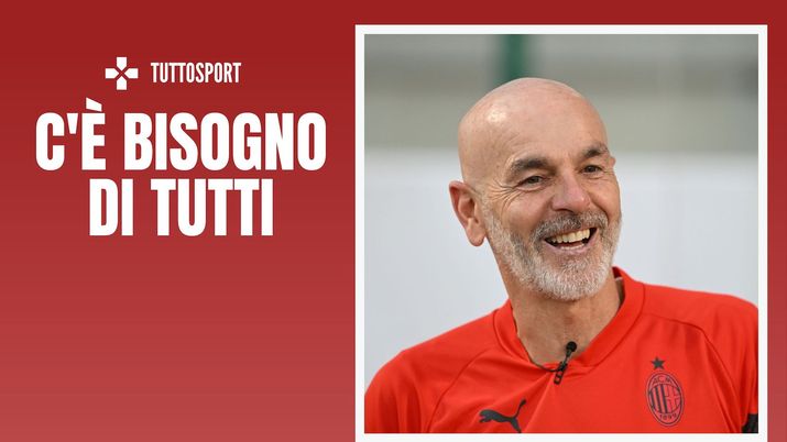 Stefano Pioli AC Milan allenamento Dubai